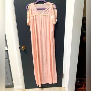 Vintage Flutter Sleeve Nightgown